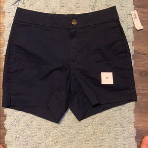 Navy shorts